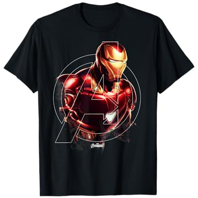 Marvel Avengers Endgame Iron Man Portrait T-Shirt