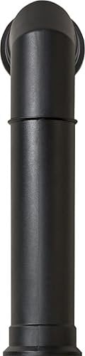 Adam Tall Angled Stove Pipe in Black