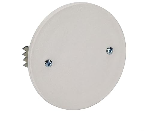 FANTON 63998 Coperchio ribassato con graffe ad espansione per scatola da incasso totonda diam 65 mm