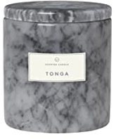 Blomus Marmor Duftkerze -FRABLE- Farbe Sharkskin Duft Tonga