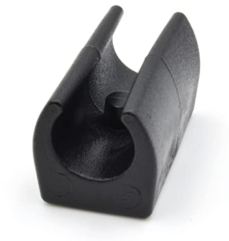 Design61 Klemmschalengleiter 8er Set Stuhlgleiter Bodenschongleiter Ø 12 mm mit Zapfen Möbelgleiter