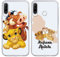 [2 Stück] Handyhülle für Huawei P30 Lite Hülle 6,15,Weich TPU Silikon Transparent Case Karikatur Niedlich Lion Motiv Muster Stoßfest Schutzhülle Kompatibel mit P30 lite New Edition,02