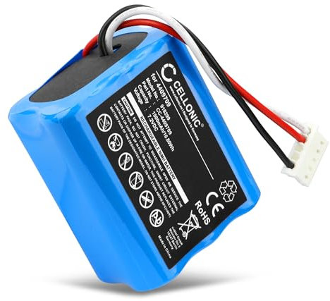 CELLONIC, Akku für Staubsauger kompatibel mit iRobot Braava 380T, 380, 300, 2000, 381 (7.2V, 1500mAh)
