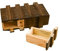 ibasenice Kasten Geheime Schublade Kind Bambus Puzzle Luban-Schloss