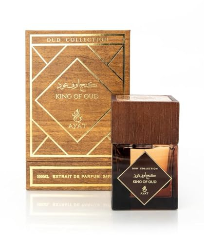 AYAT PERFUMES Eau de Parfum OUD COLLECTION 100 ml – Senteur Arabian pour Hommes et Femmes – Une Fragrance Orientale Sensuelle, Conçue et Fabriquée à Dubaï – King Of Oud