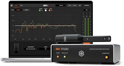 IK Multimedia ARC Studio. Standalone advanced room correction system. Includes hardware processor unit, ARC 4 software and measurement mic