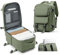 SZLX Zaino da viaggio grande da donna da escursionismo sportivo da esterno impermeabile da scuola casual laptop da 14 pollici,40x20x25cm