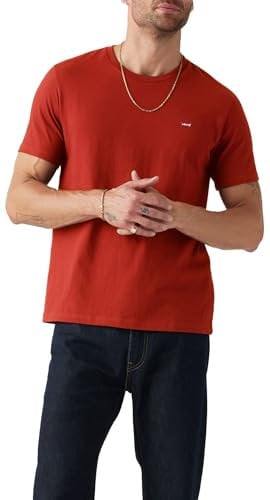 Levi's Men's SS ORIGINAL HM Tee Shirt, Ketchup, L