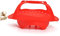 SHOWERORO Cesta De Vapor Plegable De Silicona Vaporera Roja Para Verduras Olla De Vapor Saludable
