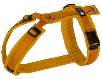 Anny-X Brustgeschirr Fun Goldglöckchen | Hundegeschirr Größe XL (Brustumfang 78-96 cm)