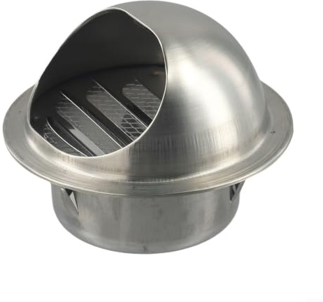 External Extractor Wall Vent Designed to Fit Tumble Dryer Hoses and Vents (80mm)