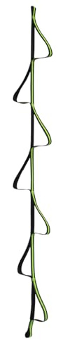 Générique Kletterseil – Leiter mit 7 Stufen | strapazierfähige Gurte mit Schnallen für Höhlenforschung | sicheres Werkzeug für Outdoor, Fitness, Abenteuer, Park, Garten und Freizeit mit der Familie