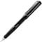 LAMY safari black - Fountain Pen with ergonomic grip & polished Left-Handed steel nib (LH) in size M - ideal for any Writing & Calligraphy - including LAMY T 10 blue cartridge