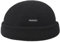 Stetson Sparr Umschlagmütze Dockermütze Mütze Wintermütze für Herren Fleecefutter Wollmütze mit Umschlag, Docker, Futter,, schwarz, M (56-57 cm)