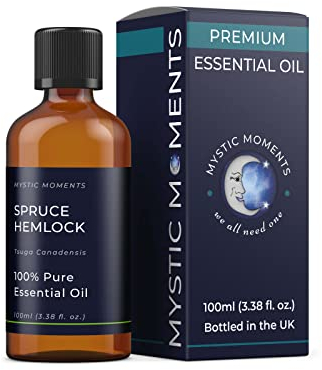 Mystic Moments Fichte Hemlock ätherisches Öl-100ml-100% rein, 100 ml