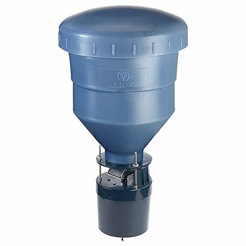 FIAP profifeed ScrewFeeder 20 kg - Futterautomat - Fischfutterautomat - Teichwirtschaft - Teichfische - inklusive Steuerung - Granulat - Fischzucht