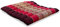 livasia Sitzkissen Stuhlauflage klein - 35x35x4,5cm - Bodenkissen gesteppt Indoor/Outdoor, Meditationskissen Yogakissen, Stuhlauflage Palettenmöbel, Steppkissen für Stuhl und Bank (Rubinrot)