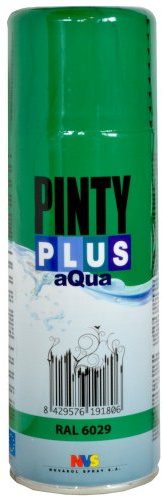 587 - Pinty Plus - aQua - Gloss - 400ml (520cc) - Mint Green - RAL 6029