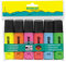 Stanger 180008000 Textmarker pocket 6-er Set PB, gelb/orange/rot/pnk/blau/grün