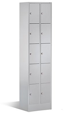 CP 80700-20 Fächerschrank 10fächer RAL7035
