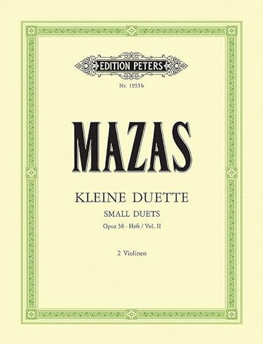 Kleine Duette 2 Op 38. Violine Duett Nr.7-Duett Nr.12: Nos. 7-12 Set of Parts