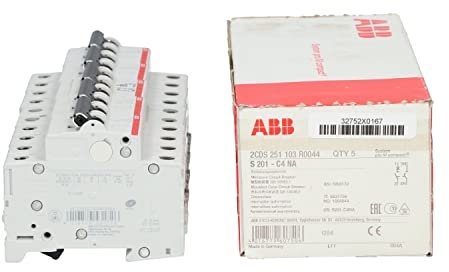 ABB 2 cds251103r0044 – Int. AUT. s201-c4na 1P + N 4 A C 10 KA