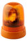 HELLA 2RL 008 727-011 Halogen-Rundumkennleuchte - KL Junior - 24V - gelb - Anbau/geschraubt - Stecker: Flachstecker