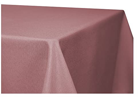 Tovaglia rettangolare 110 x 140 cm, colore rosa antico