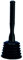 Toyma 60-NEGRO - Desatascador Goma Campana 60