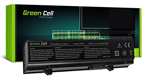 Green Cell Standard Serie KM668 KM742 KM752 KM760 Laptop Akku für Dell Latitude E5400 E5410 E5500 E5510 (6 Zellen 4400mAh 11.1V Schwarz)