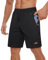 TACVASEN Men's Swimming Shorts Surf Beach Shorts Athletic Surfing Summer Swimwear Trunks Boardshorts Leisure Holiday Shorts Watershorts Black