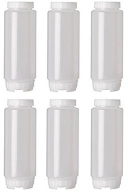FIFO Quetschflaschen, 590 ml, 6 Stück