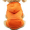 Idepet Hunde-Kapuzenpullover, Baumwolle Hundemantel Warme Jacke für Kleine Mittelgroße Hundewelpen Teddy Chihuahua