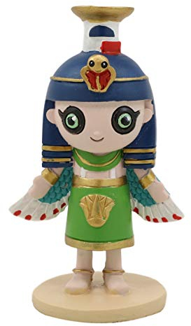 Ebros Weegyptians Collection ägyptische Chibi-Statue, 10,2 cm hoch, alte Gottheiten, Götter und Göttinnen Ägyptens, Sammlerfigur, historische pädagogische Skulptur (Nephthys Schutzgöttin des Todes)