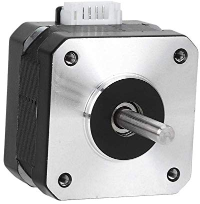 NEMA 17HS2408S 17 Schrittmotor Professioneller Legierungsdruckermotor mit 4-poligem Kabel und Stecker, kompatibel mit 3D-Drucker