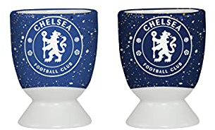 FOCO Premier League Football Chelsea FC Fan Paint Splatter Egg Cup Holders