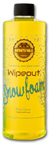 Infinity Wax - Wipeout Snowfoam, Car Detailing Pre-Wash, 500ml, Powerful Cleaning Action, Wax Safe Formula