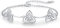 KINGWHYTE Keltisches Knoten Armband 925 Sterling Silber Keltisches Armband Verstellbare Armbänder Irisch Schmuck Geschenke für Frauen Mädchen