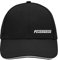 Huuraa Cappy Mütze Feuerwehr Geschenk Black/Light Grey Feuerwehr Präsent