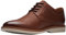 Clarks Atticus Ltlace, Oxford Hombre, Dark Tan Lea, 42 EU