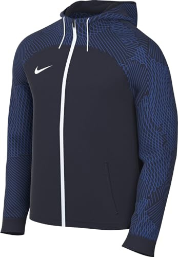 NIKE DR2571-451 M NK DF STRK23 HD TRK JKT K Jacket Herren OBSIDIAN/OBSIDIAN/ROYAL BLUE/WHITE Größe 2XL