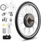 Viribus 500W/1000W Kit di Conversione Bici Elettrica 36V/48V Set Controllo Mozzo Motore Hub da 26 Pollici E-Bike Ruota Bicicletta Regolatore di Velocità (1000W Ruota Posteriore con LCD Pannello)