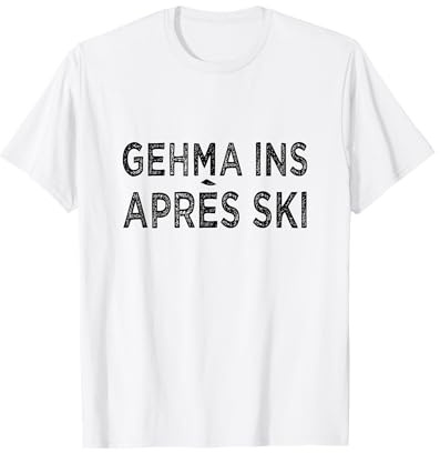 Gehma ins Apres Ski Party Outfit Skishirt für Skiparty T-Shirt