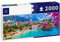 Lais Jigsaw Puzzle Kefalonia, Greece. Colourful village of Assos on Kefalonia, Greece, panorama 2000 pieces