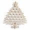 Srliya Wooden Christmas Tree Mini Alcohol Holder Wine Bottle Holder Decorative Gifts Christmas Tree 24 Wooden Advent Calendar Wine Holder Wooden Christmas Tree Mini Alcohol Holder Wine
