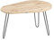 LOOKS by Wolfgang Joop Couchtisch Organic, Eiche Landhaus Dekor/schwarz matt