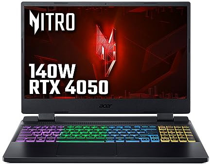 Acer Nitro 5 AN515-58 Gaming Laptop - Intel Core i7-12650H 16GB 512GB SSD NVIDIA GeForce RTX 4050 6G 15.6 INCH FHD IPS 144Hz Windows 11