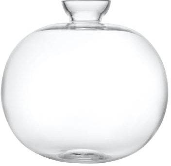 Blomus Vase -AVO- | Handgefertigte Glasvase Rund | Avocadovase aus mundgeblasenem Glas | Größe M 15Øx15H cm