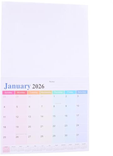 VILLCASE Magnetischer Essensplaner Große Digitaluhr Kalender-whiteboard Für Die Wand Münze Piccoloflöte Glas Planke Großer Tischkalender Sup Tragbar Stand Kette Post Wir Uhren Papier