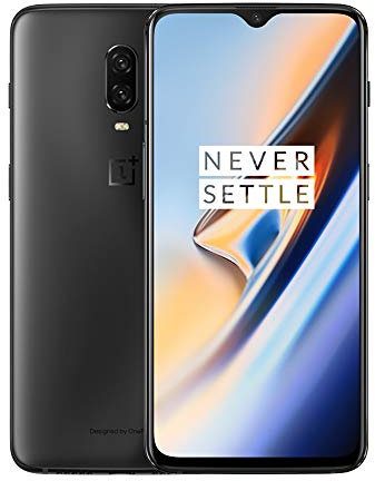 OnePlus 6T 8GB+128GB 6.4 pulgadas pantalla óptica AMOLED Snapdragon 845 16 + 20 MP cámara dual 3700mAh carga rápida Smartphone (negro medianoche) (Reacondicionado)